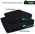 IHEALTHCOMFORT(19.717.7inches Extra Large Sciatica Seat Cushion for Office Chair,Oversized Car and Truck Seat