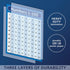 Palace Learning LAMINATED ABC Alphabet & Numbers 1-100 Poster Chart Set (18 x 24)