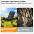 Lurinenna 10 IP65 Tubes Waterproof Solar Meteor Shower Lights, Outdoor LED Icicle String Lights for Outside, Christmas