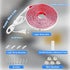 24in, 6000K 110V-120V Counter, Closet, maylit Under Cabinet Strip Lighting Plug in Ultra Bright Small LED Light Bar