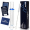 Brewing America Glass Hydrometer Test Tube Jar & Cylinder Brush - Narrow Flask for Alcohol by Volume Test - 3.3