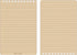 Rite In The Rain Weatherproof Top-Spiral Notebook, 4" x 6", Brown Cover, Universal Pattern, 3 Pack (No. 446-3)