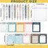 Cholemy 60 Pcs Teacher Appreciation Gifts Set, Cute Sticky Notes, Notepads, Pens for Teacher Christmas Gifts
