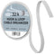 Hook and Loop Tape Grey, 32ft Self Adhesive Tape for Office and Home Organization