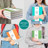 RETTACY Spiral Notebook, A4 College Ruled Notebook with 300 Pages, 100 GSM Premium Acid-Free Paper, Twin-Wire Binding,