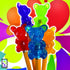 Raymond Geddes Gummy Bear Scented Pencil Toppers, Pack of 24, Fun Colorful School Supplies for Kids