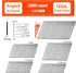 16 Gauge 20-Degree Angled Finish Nails, 1-1/2 inch 2000-Pack Galvanized for Pneumatic Electric Angled Finish Nailer