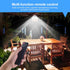 Pigsty(1 Solar Shed Pendant Light Auto Dusk to Dawn Solar Light Day and Night Indoor and Outdoor with Remote Control