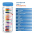 Complete Water Testing Kits for Drinking Water, 100 Strips + 2 Bacteria Tester Kits, 17 in 1 Testing Strips