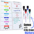 Mr. Pen Magnetic Dry Erase Weekly Calendar for Fridge, 14.7 x 11.8", Weekly Planner Whiteboard, Magnetic Weekly Board.