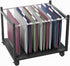 Aquzee Hanging File Organizer, Rolling File Cart with Wheels, File Folder Organizers