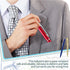 Teling 72 Pcs Mini Ballpoint Pens, 4 Inch Short Bulk Pens for Notebook and Signature Notepads