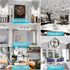 hansang T10 LED Bulb for Chandelier, E26 Base, 5000K Daylight, 40 Watt Equivalent, Dimmable, 6 Pack, 400LM