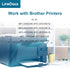 LC406XL Yellow Compatible Ink Cartridges Replacement for Brother LC406 Printers (MFC-J4535DW, MFC-J4345DW, etc.)