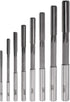 uxcell 8pcs Chucking Reamer Set, Lathe Machine Reamer Straight Flute Milling Cutter High Speed Steel H7 Tolerance