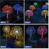 500LED 4Pack, Garden Decor Outdoor Lights Solar Garden Lights for Outside Christmas Fairy Firework Decorative,Solar