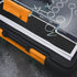 Dexas Clearview Clipcase Dry Erase Clipboard, 13.75 x 9.5 Inch, Orange