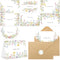 Abilat 24 Pack Floral Thank You Cards with Envelopes & Matching Stickers 4x6