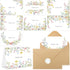 Abilat 24 Pack Floral Thank You Cards with Envelopes & Matching Stickers 4x6