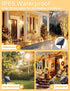 3 Pack 120FT 300 8 Solar Christmas String Lights Outside, Total LED Solar Garden Twinkle Lights Outdoor, Waterproof
