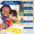 Snack Choice Board – Premium Durable Plastic Visual Schedule for Kids, 16 Autism Communication Cards