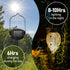 Hanging Solar Lights Outdoor Waterproof with Shepherd Hook Garden Decor Chandelier Birthday Gifts for Women Mom Family