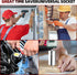 Gifts for Men, Super Universal Socket Tools, Power Drill Adapter, Cool Gadgets for Dad, Fathers Day from Kids, Birthday