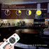 4 Pack, Dimmable Closet 3 LDOPTO Motion Sensor Under Cabinet Lights with Remote Battery Operated Lighting, LED Night