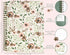 Steel Mill & Co Cute Green Mini Spiral Notebook, 8.25" x 6.25", Durable Hardcover with 160 Lined Pages
