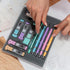 Mr. Pen Pastel Mechanical Pencil Set with Lead and Eraser Refills, 5 Sizes 0.3, 0.5, 0.7, 0.9, 2mm for Drawing and