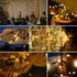 200 LED Solar String Lights for Outside, 82FT Waterproof Solar Powered String Lights with 8 Lighting Modes for Garden