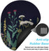 Rimilak Small Mouse Pad, 6 x 8 Inch Waterproof Compact Mini Mouse Mat for Laptop Computer Wireless Mouse, Midnight