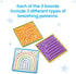 hand2mind Mindful Maze Boards, Tactile Sensory Toys for Toddlers, Calm Down Corner Supplies, Mindfulness for Kids