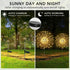 4 480 2 100182987 FOOING Pcs Solar Garden Lights Solar Firework Lights, LED Solar Powered String Light Modes Twinkling