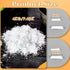 Frienda 8.8 Lb 1/4" Chopped Fiberglass Fibers Strands, E-Glass for Cement Mortar Concrete Reinforcement