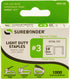 Surebonder 55138 Light Duty Staples, 3/8-Inch Leg Length, 1000 Count