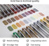 OfficeGoods 24 Pack Brown Earth Gel Pens with Ink Refills - Metallic, Glitter, Classic Colors - 0.8-1.0 mm Medium Tip