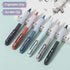 Mr. Pen Retractable Gel Pens, 6 Pack, Vintage Barrels, Black Gel, Fast Dry, Fine Point 0.5mm, Cute Aesthetic Pens