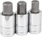 Titan 16162 3-Piece 1/2-Inch Drive SAE Large Hex Bit Socket Set