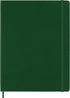 Moleskine Classic Notebook, Hard Cover, XL (7.5" x 9.5") Squared/Grid, Myrtle Green, 192 Pages by Moleskine