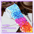 ERKE 60 Feet Bulletin Board Borders, Confetti Scalloped Rolled Border Trim for School, Classroom & Office Decoration