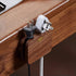 FUTCHINEST Solid Wood Self-Adhesive Cord Holder for Thick Cables - Cable Management for