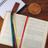 Outus 9 Pieces Bible Ribbon Bookmark, Multi Ribbon Page Markers with Colorful Ribbons for Books