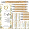 Skyygemm 50 Sets Baptism Favors for Guests First Communion Baptism Quote Bamboo