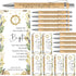 Skyygemm 50 Sets Baptism Favors for Guests First Communion Baptism Quote Bamboo