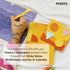 Poketo x Headspace Sticky Notes, 4 Shapes and Colors for Mental Notes, Stocking Stuffers for Teens, Art Supplies