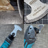 XXGO 4 Pcs Diamond Carbide Oscillating Multi Tool Semi Circle Finger Segment Swing Grit Blades