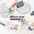 Premium Sand Erasers, Set of 8 Frosted Erasers for Pens and Ink - School and Office Supplies