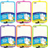 BAZIC 7.4" X 10.3" Double Sided Dry Erase Learning Board with Marker