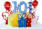 iGifts And Cards Happy 101st Birthday 3D Pop Up Greeting Card - Unique, Fun Gift for Special Occasions, Celebration